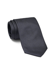 Charcoal Geometric Tie