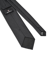 Black Geometric Tie