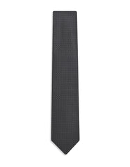 Black Geometric Tie