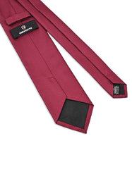 Maroon Dotted Tie
