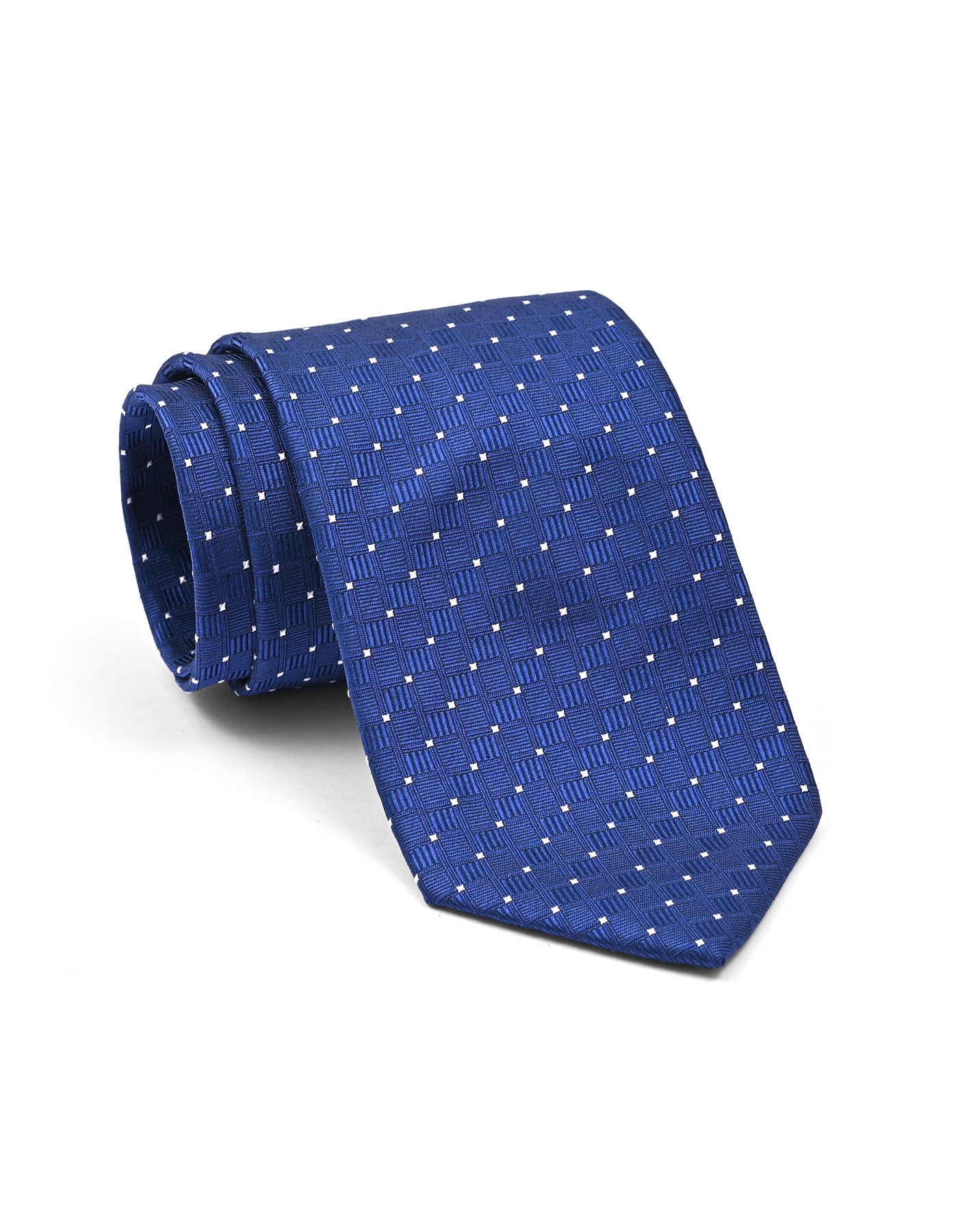 Navy Dotted Tie