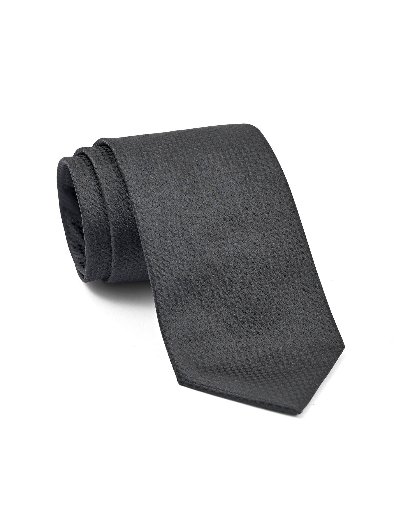 Black Dotted Tie