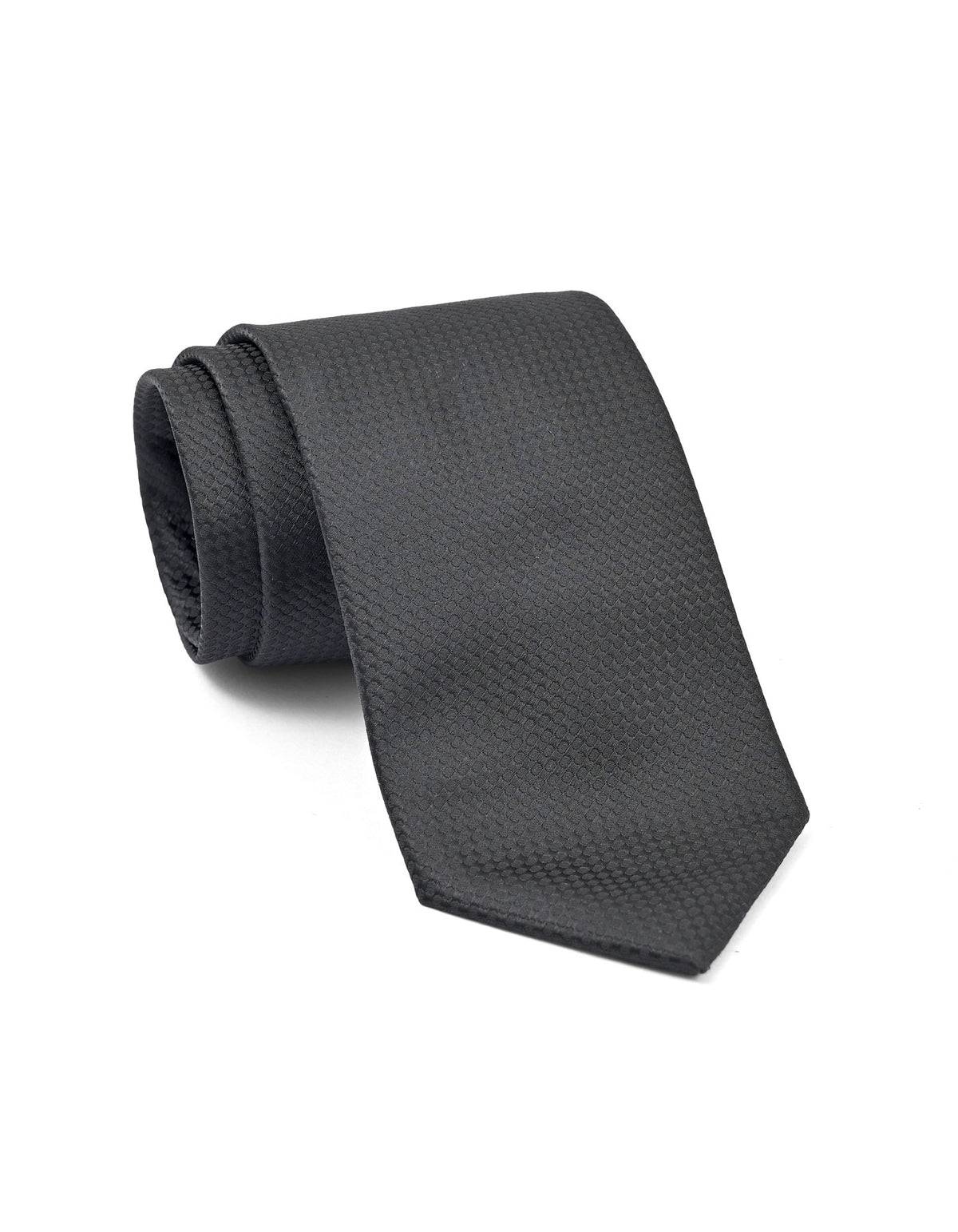 Black Dotted Tie