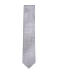 Grey Dotted Tie