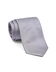 Grey Dotted Tie