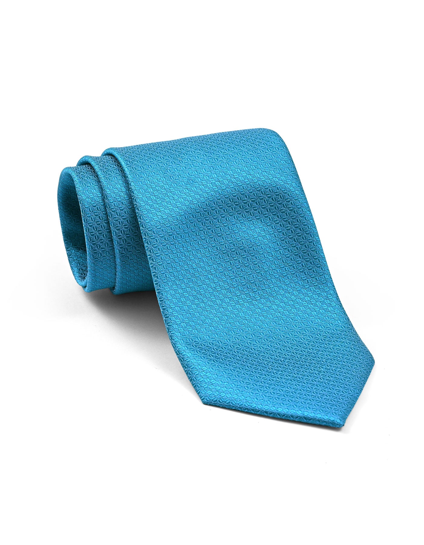 Teal Dotted Tie