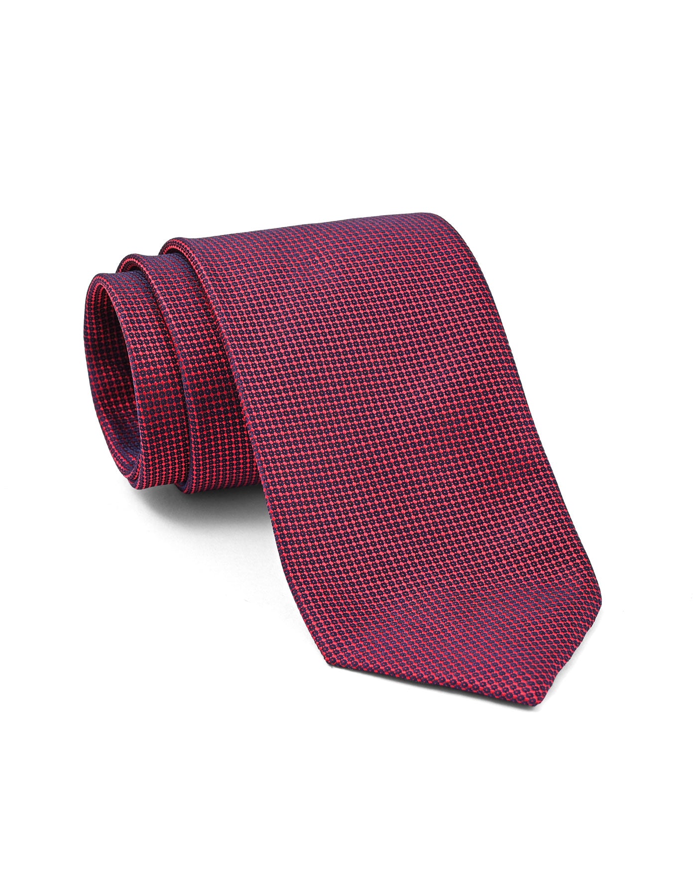 Maroon Dotted Tie