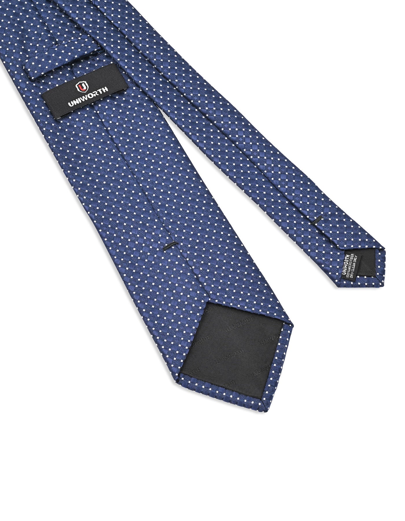 Navy Dotted Tie