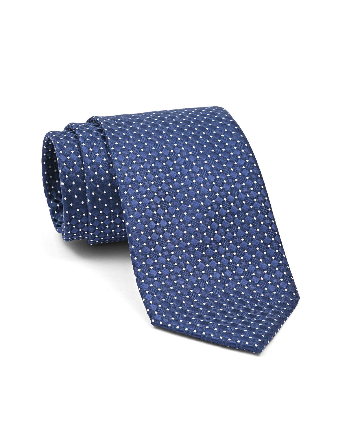 Navy Dotted Tie