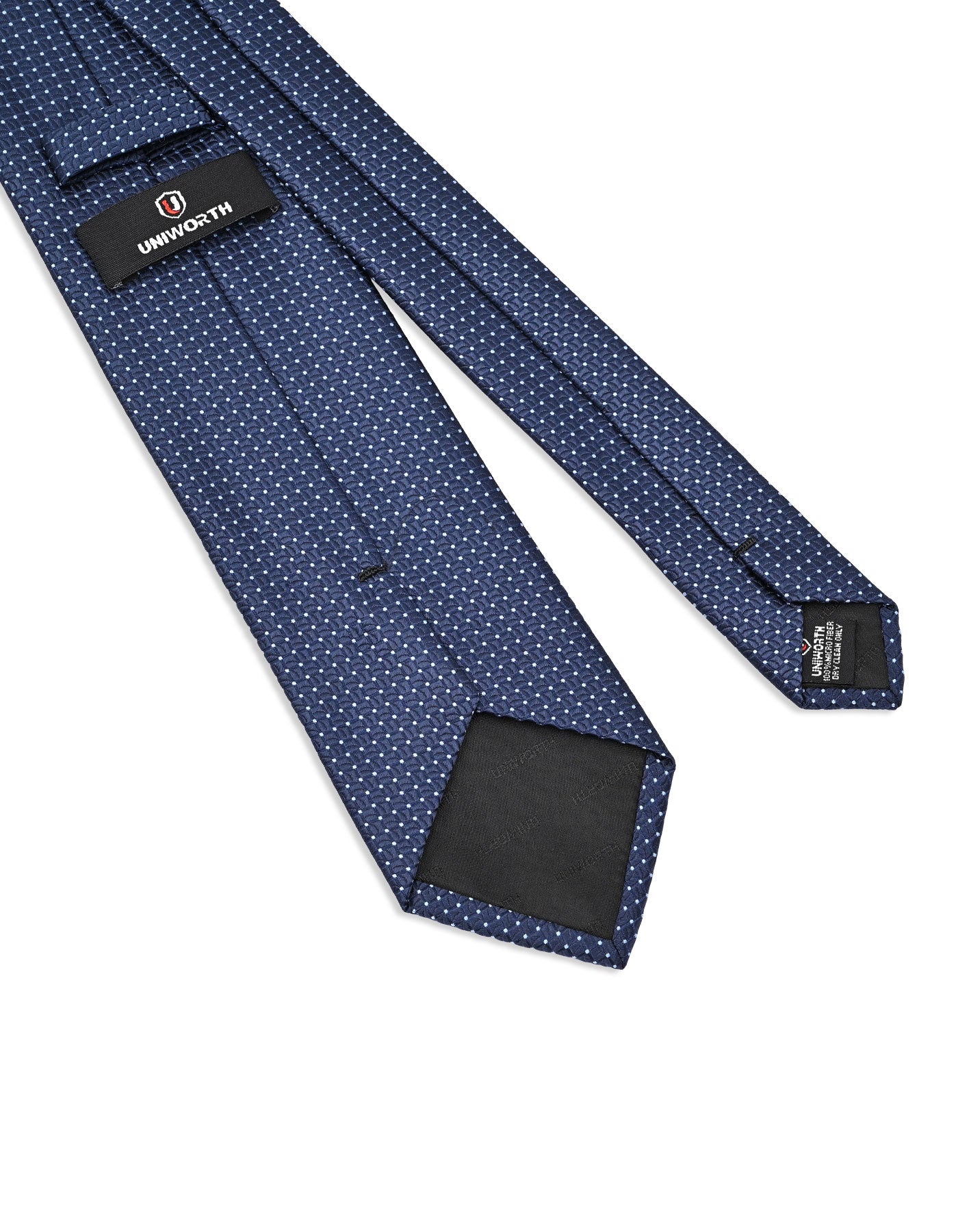Navy Dotted Tie