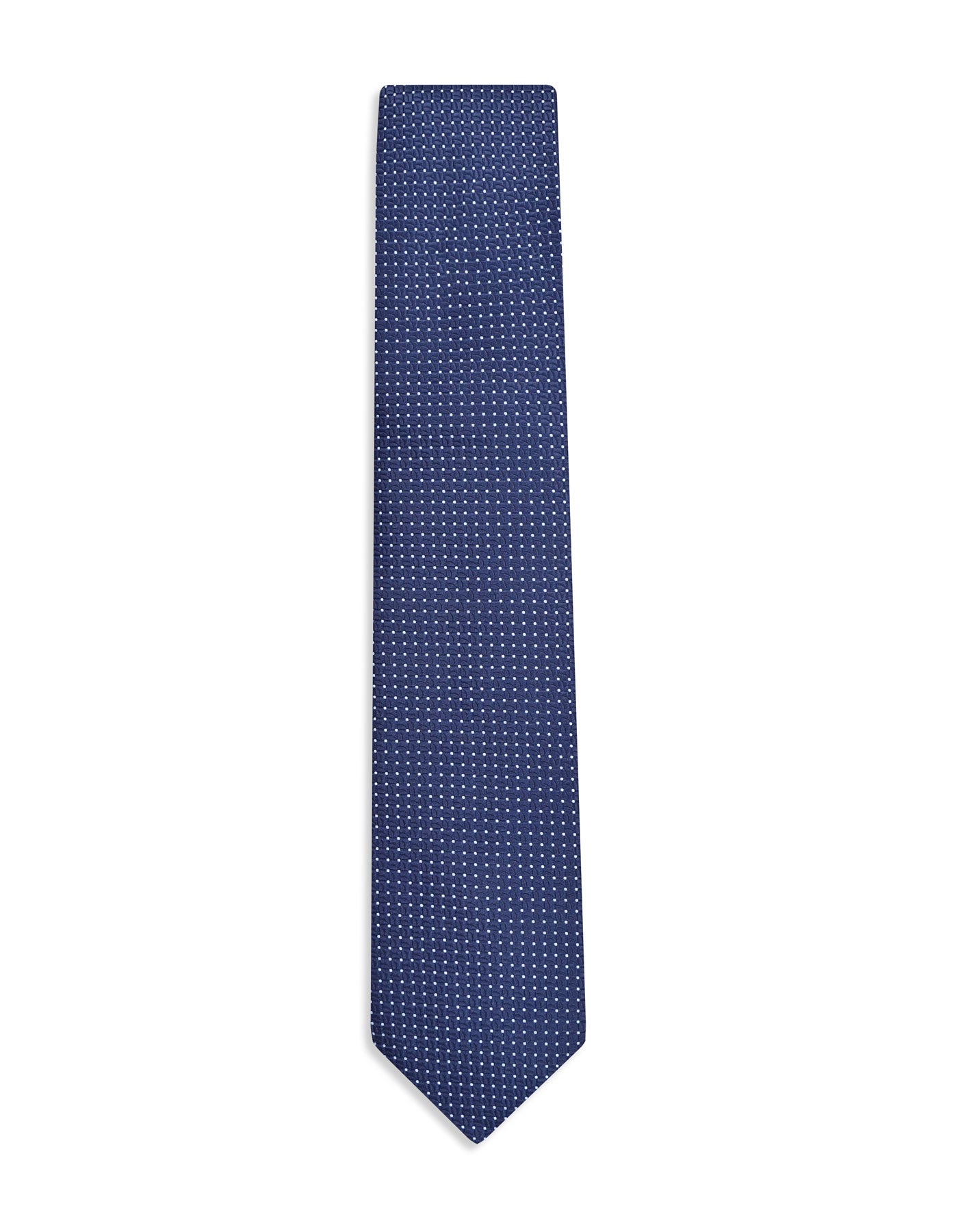 Navy Dotted Tie