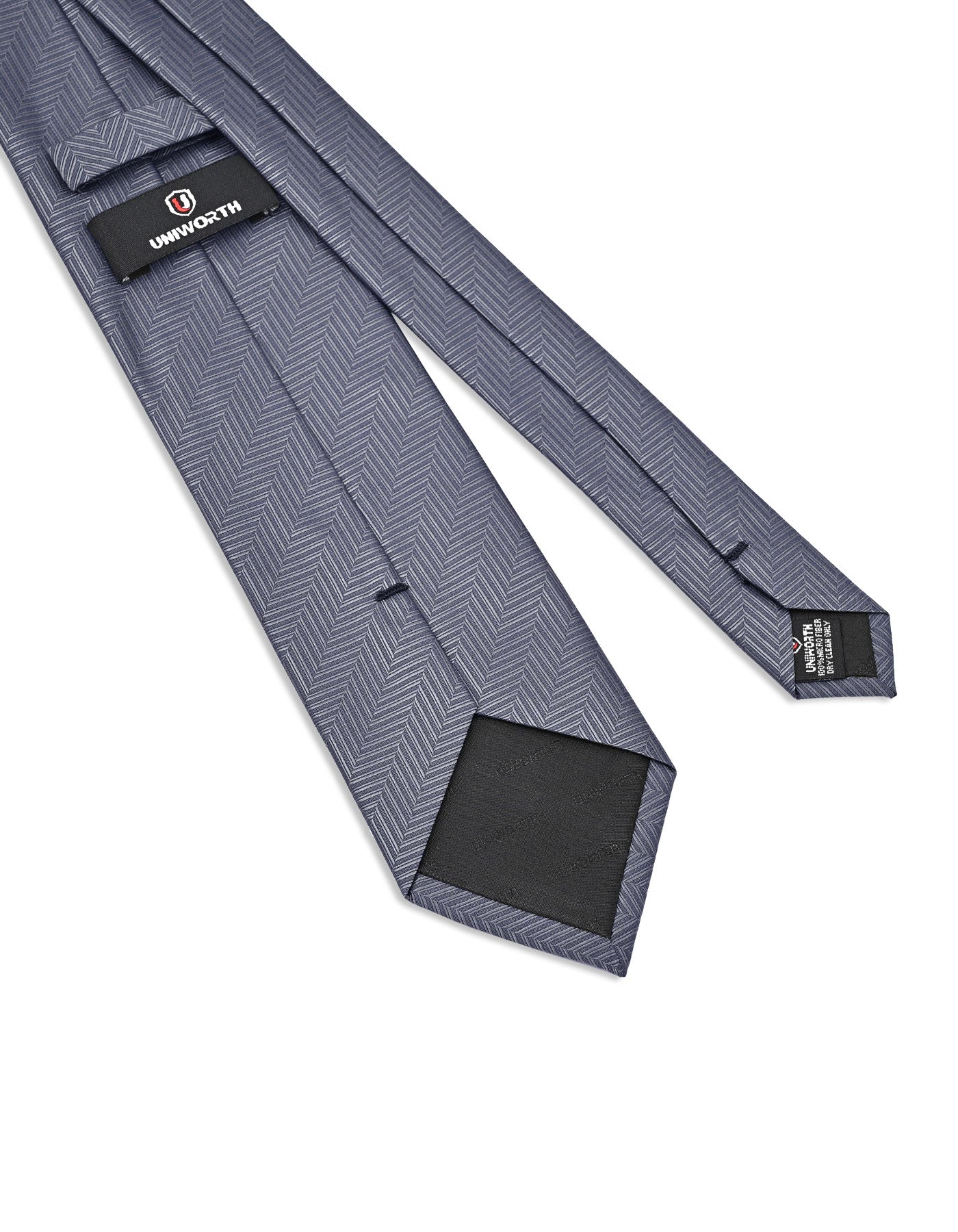 Grey Texture Tie