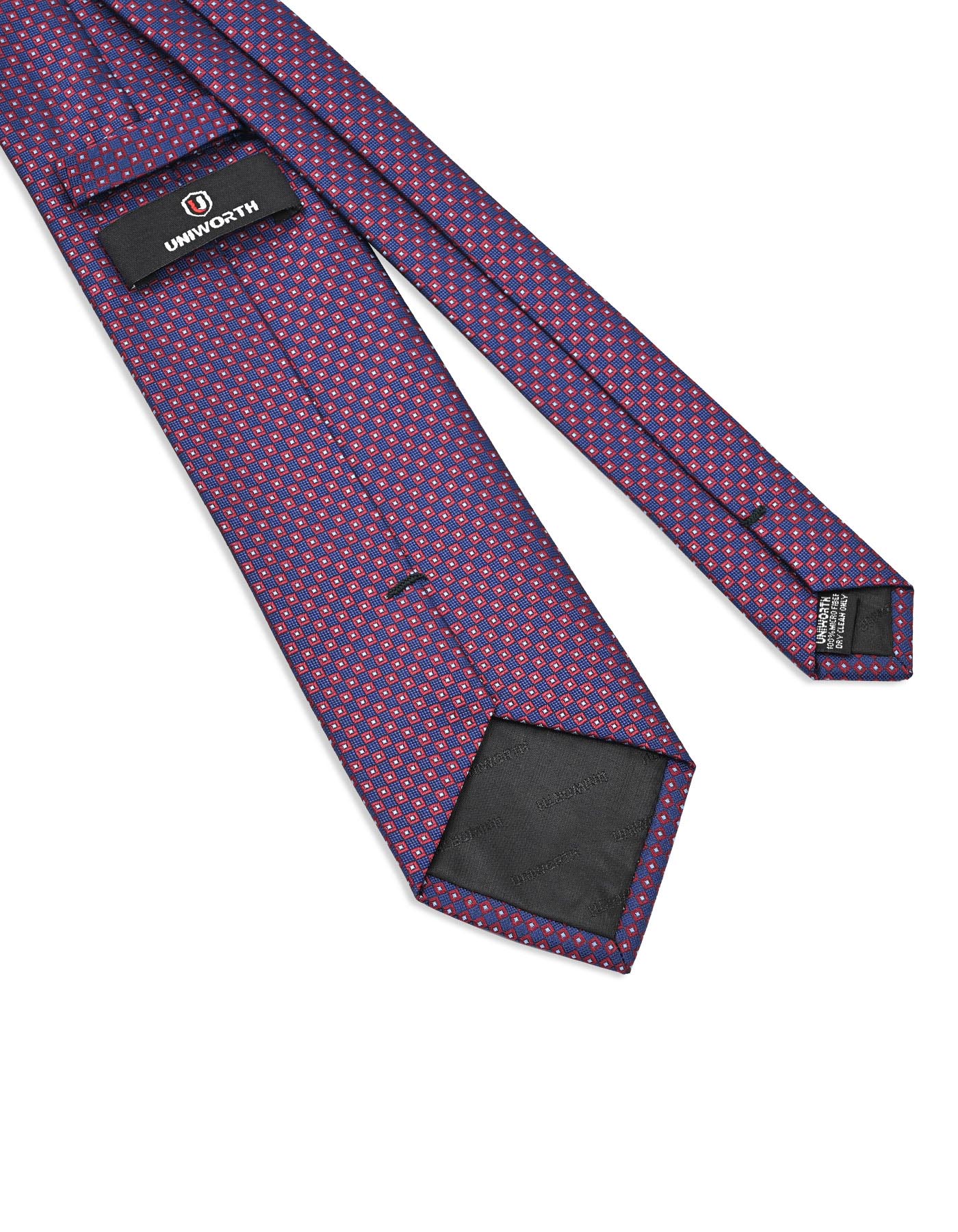 Navy Geometric Tie