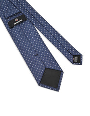 Navy Patterned Tie