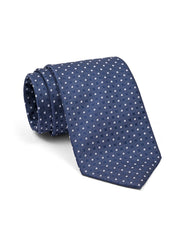 Navy Patterned Tie