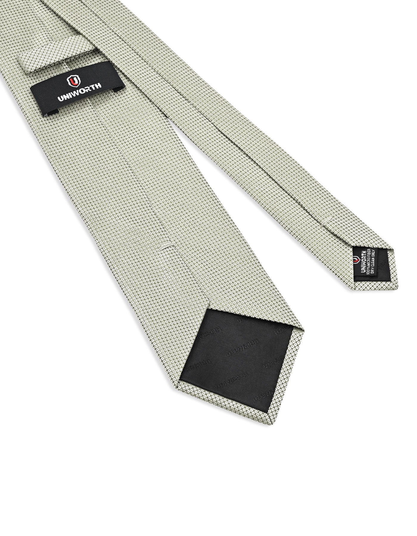 L Green Geometric Tie