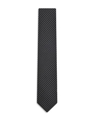 Black Dotted Tie