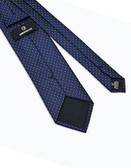 Navy Geometric Tie