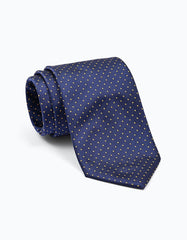 Navy Geometric Tie