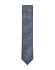 Charcoal Geometric Tie