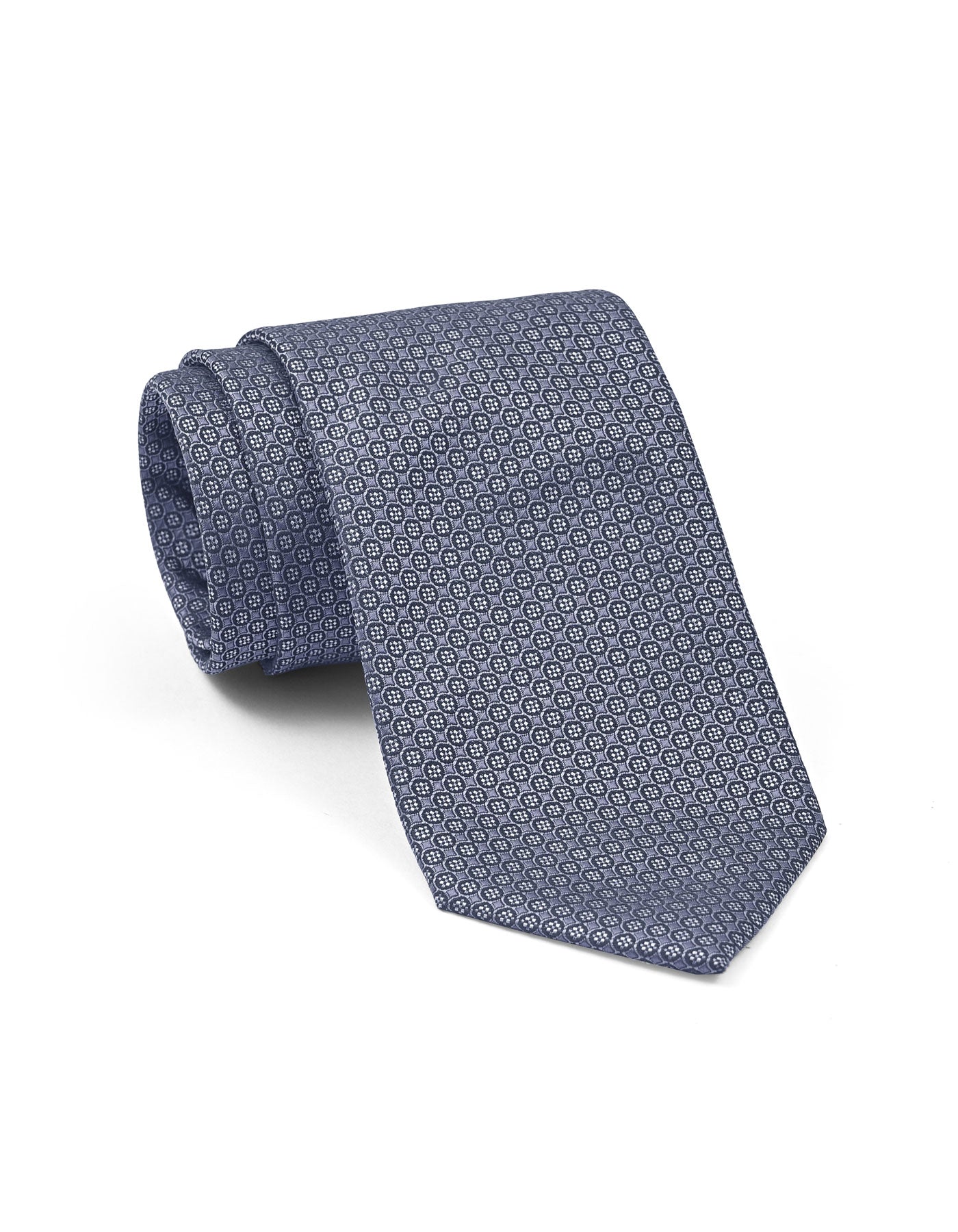 Charcoal Geometric Tie