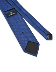 Royal Blue Geometric Tie