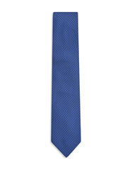 Royal Blue Geometric Tie