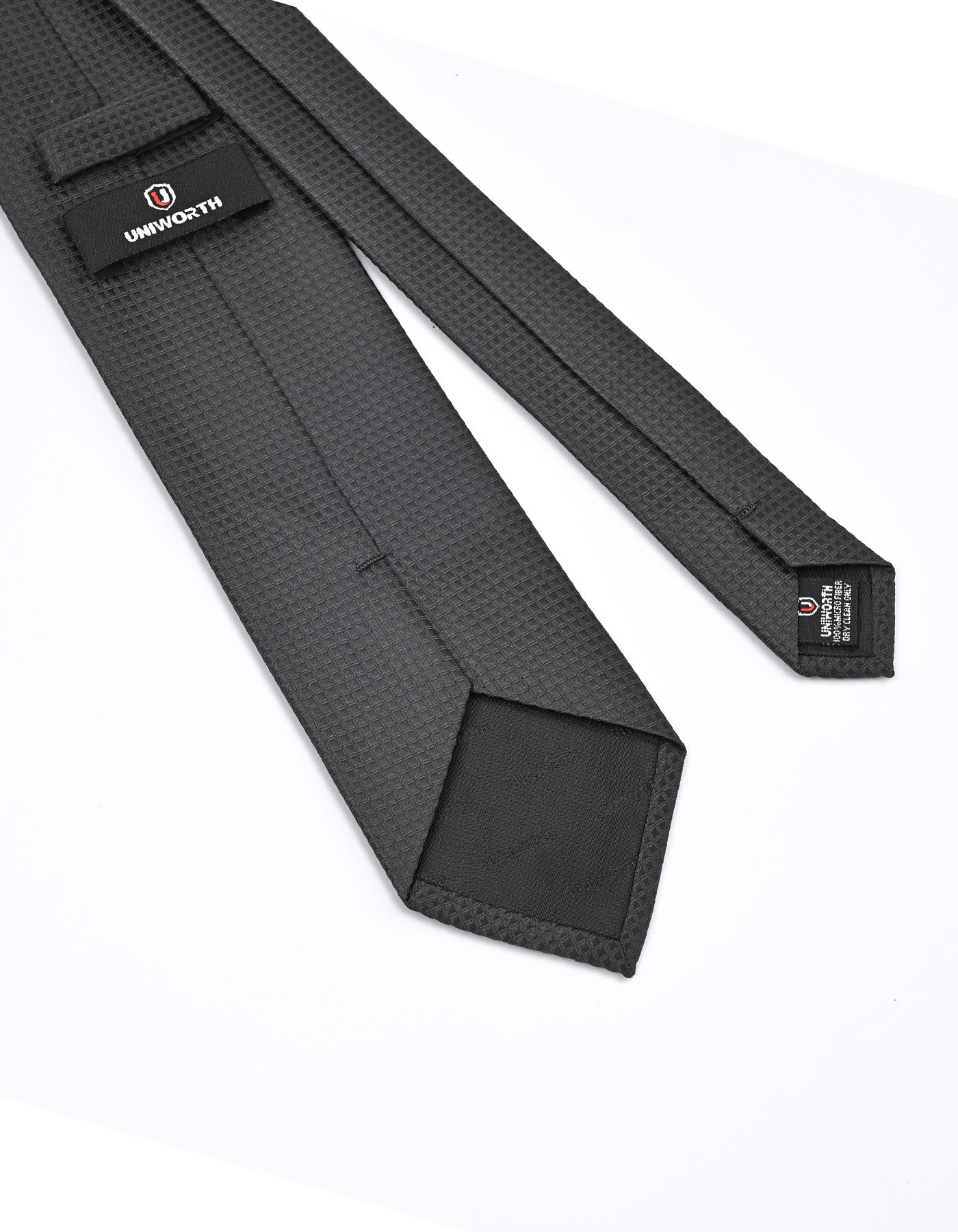 Black Texture Tie