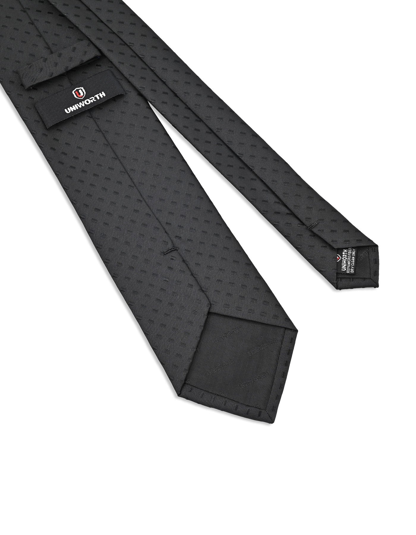Black Texture Tie