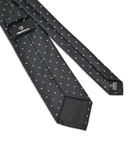 Black Geometric Tie
