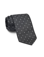 Black Geometric Tie