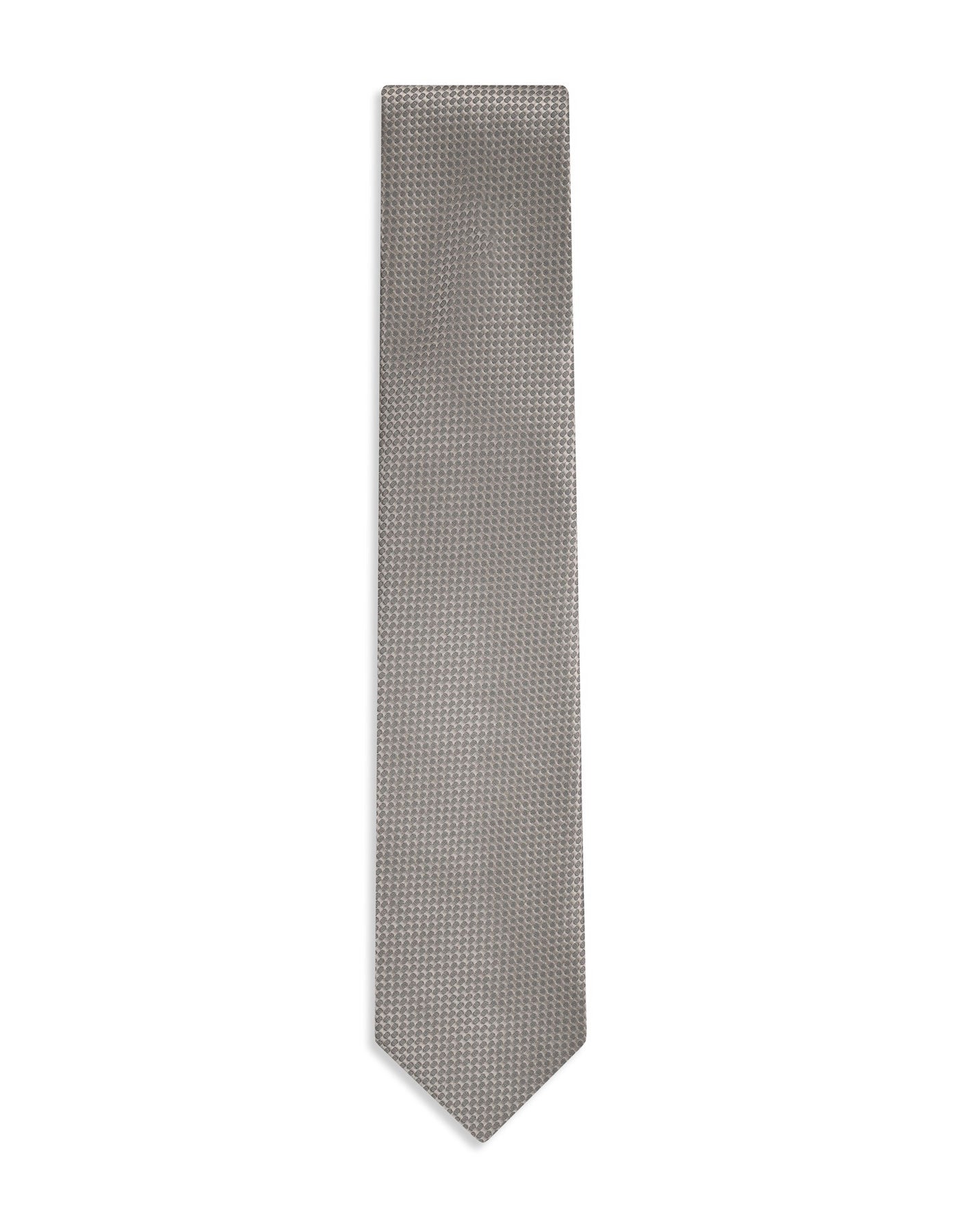 Beige Geometric Tie