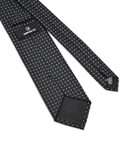 Black Geometric Tie