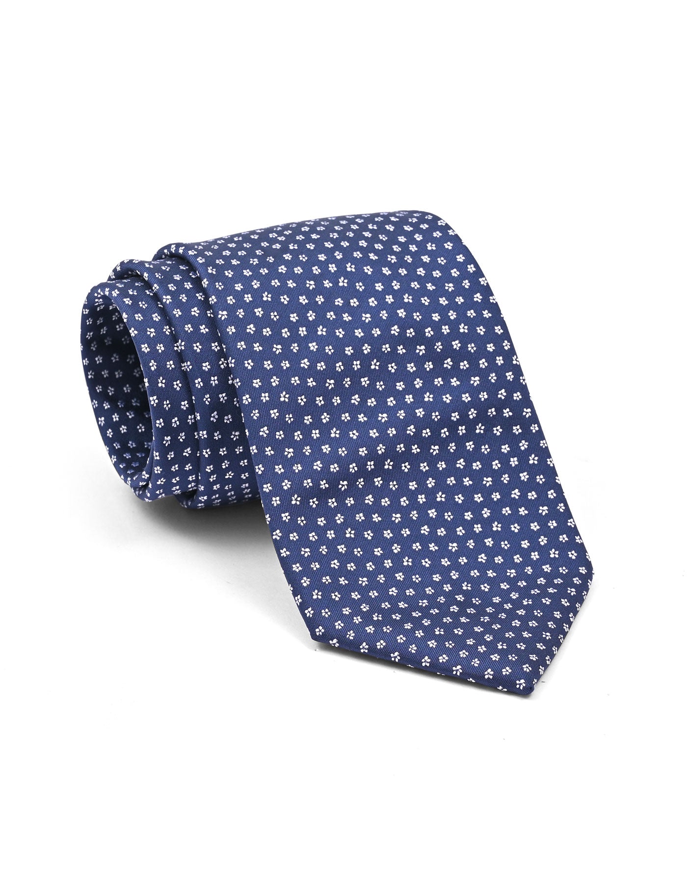 Navy Floral Tie