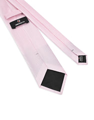 L Pink Geometric Tie