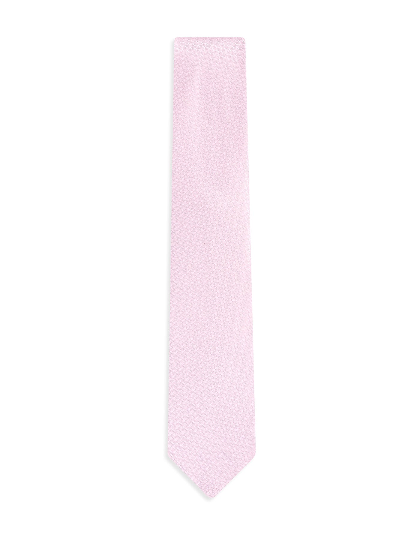 L Pink Geometric Tie