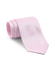 L Pink Geometric Tie