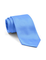 L Blue Geometric Tie