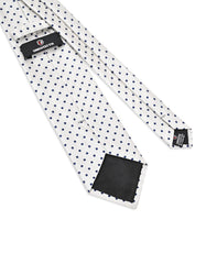 Off White Dotted Tie