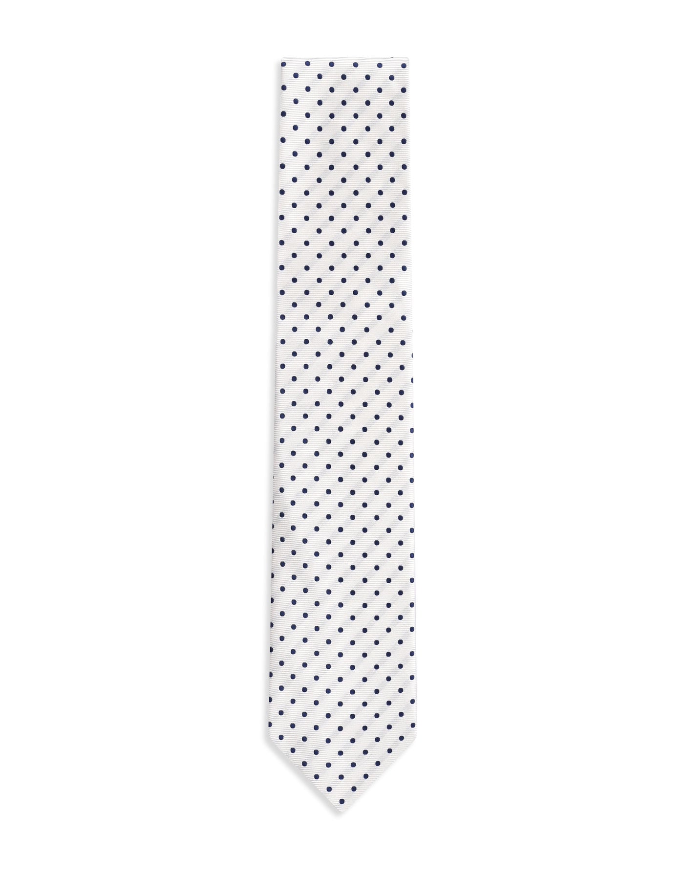 Off White Dotted Tie