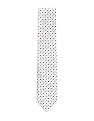 Off White Dotted Tie