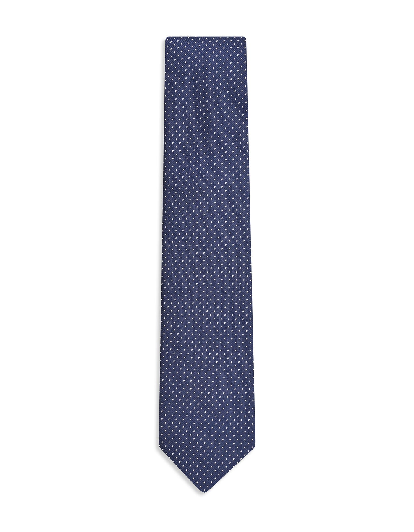 Navy Dotted Tie