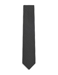 Black Dotted Tie