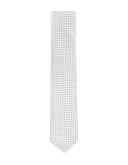 Off White Geometric Tie