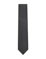 Black Geometric Tie