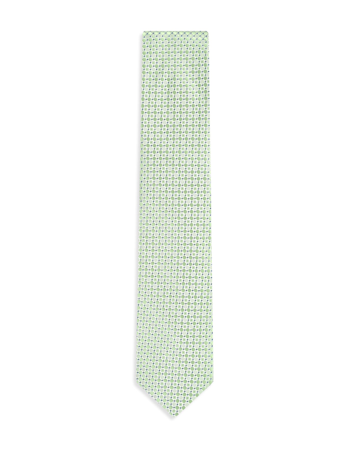 Pista Green Geometric Tie