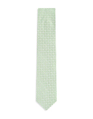 Pista Green Geometric Tie
