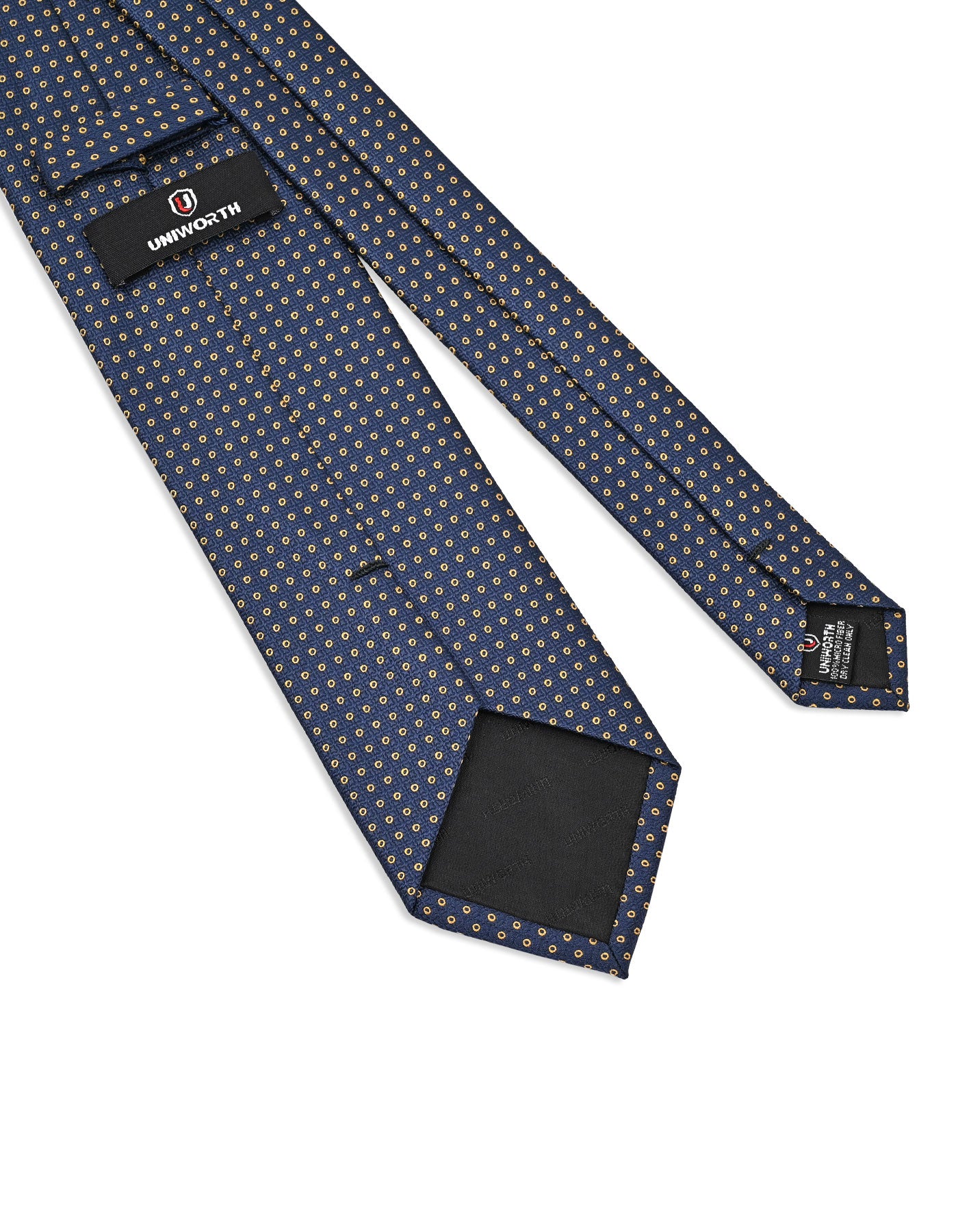 Navy Dotted Tie