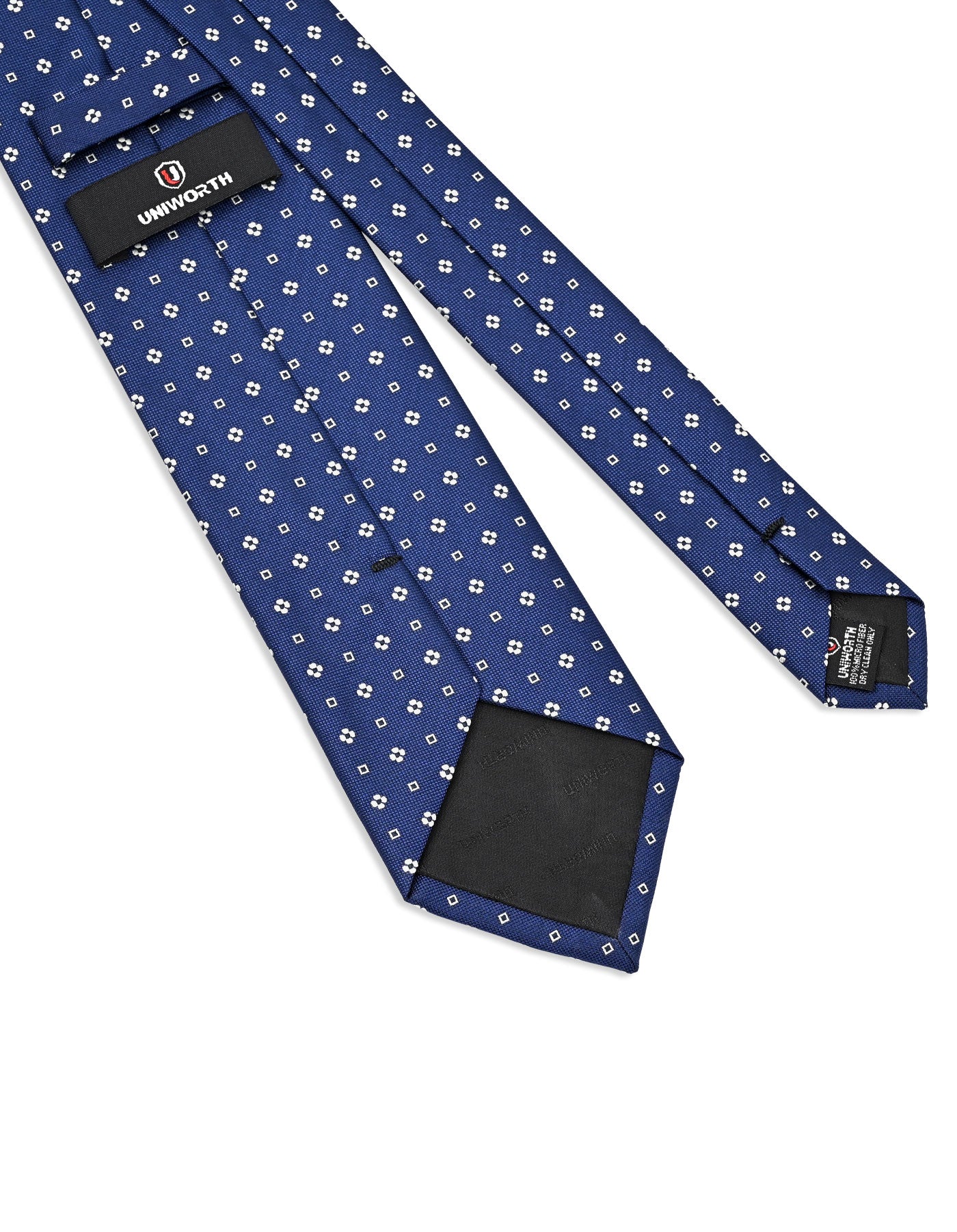Navy Geometric Tie