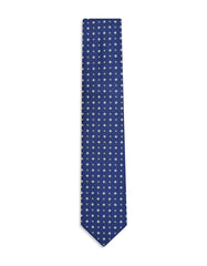 Navy Geometric Tie